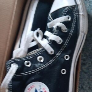 Converse Kids Black and White Sneakers